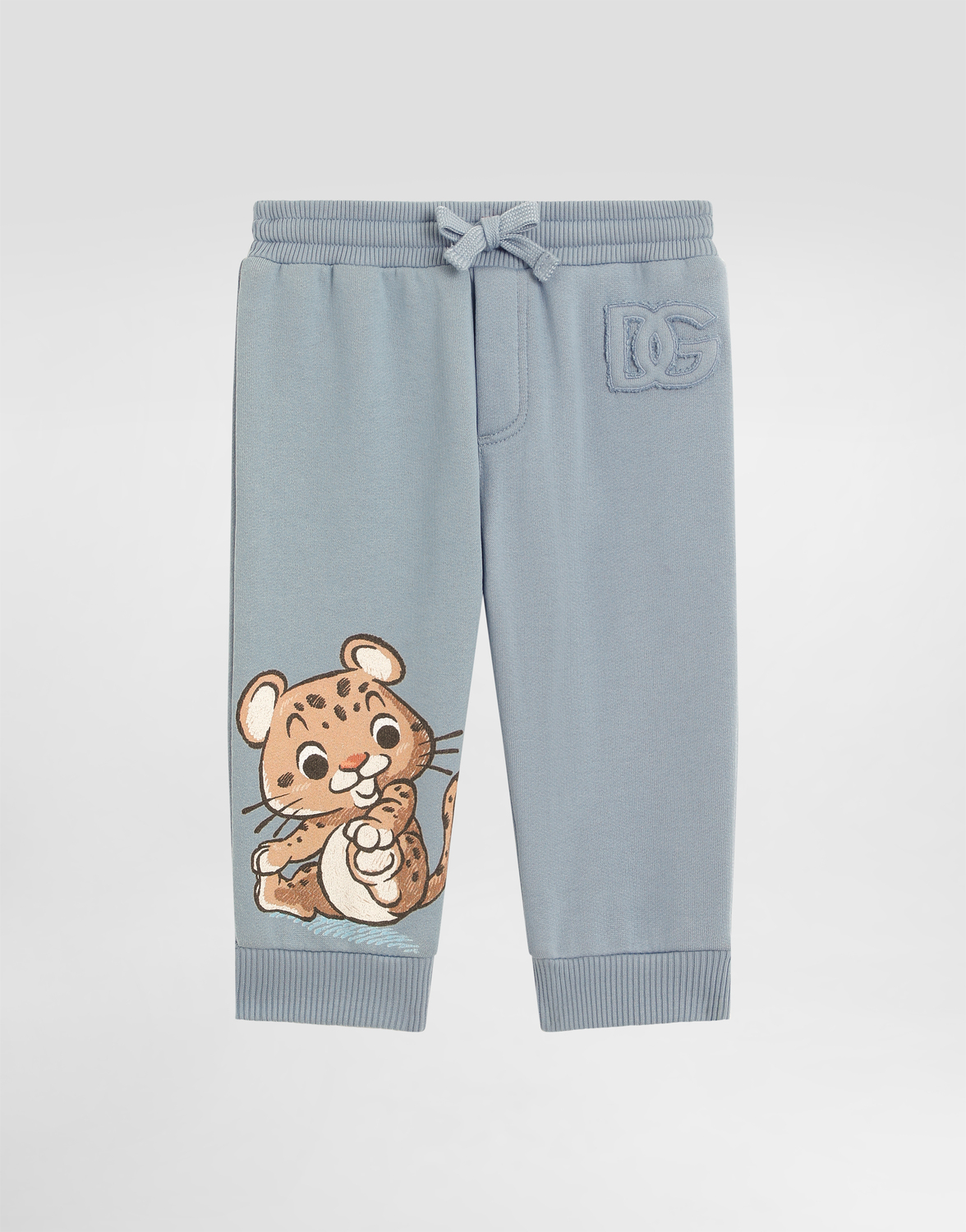 Укороченные флисовые брюки свободного кроя с леопардовым принтом и нашивкой DG Dolce&Gabbana, синий
Укороченные флисовые брюки свободного кроя с леопардовым принтом и нашивкой DG Dolce&Gabbana, синий