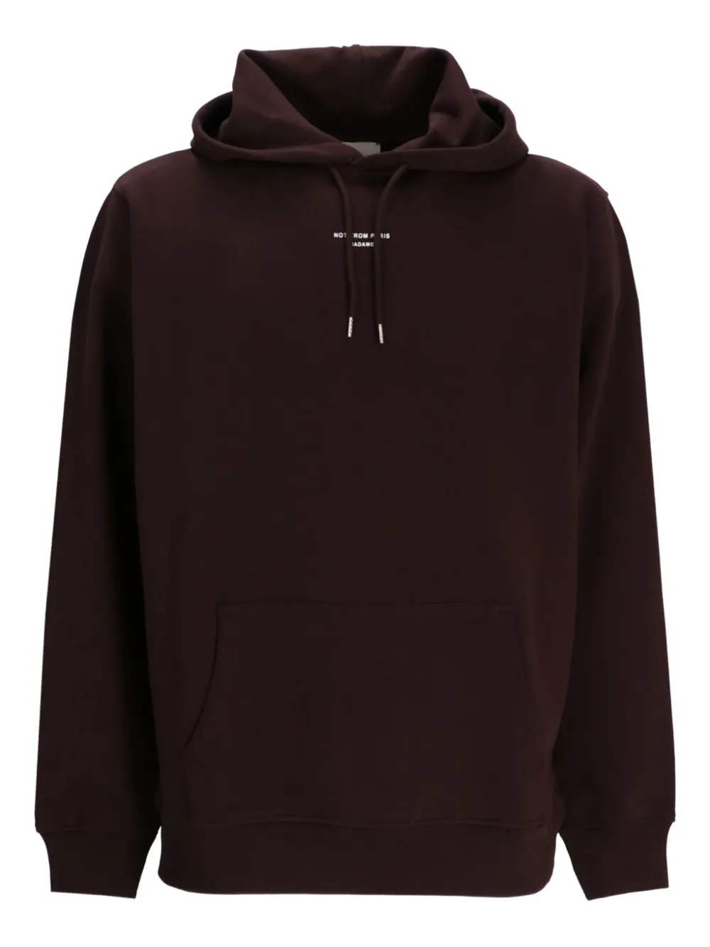 Худи с вышитым логотипом Drôle De Monsieur, коричневый
Худи с вышитым логотипом Drôle De Monsieur, коричневый