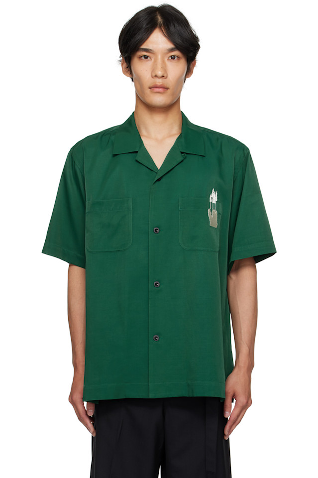 Футболка «Где обитают чудовища» Sacai, зеленый
Футболка «Где обитают чудовища» Sacai, зеленый