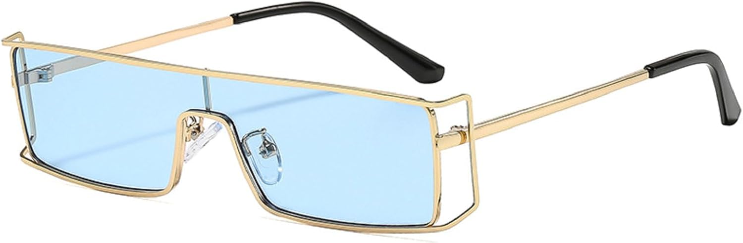 Ретро женские солнцезащитные очки в маленькой металлической оправе, прямоугольной формы, модные солнцезащитные очки, трендовые мужские солнцезащитные очки UV400 mincl, Blue
Ретро женские солнцезащитные очки в маленькой металлической оправе, прямоугольной формы, модные солнцезащитные очки, трендовые мужские солнцезащитные очки UV400 mincl, Blue