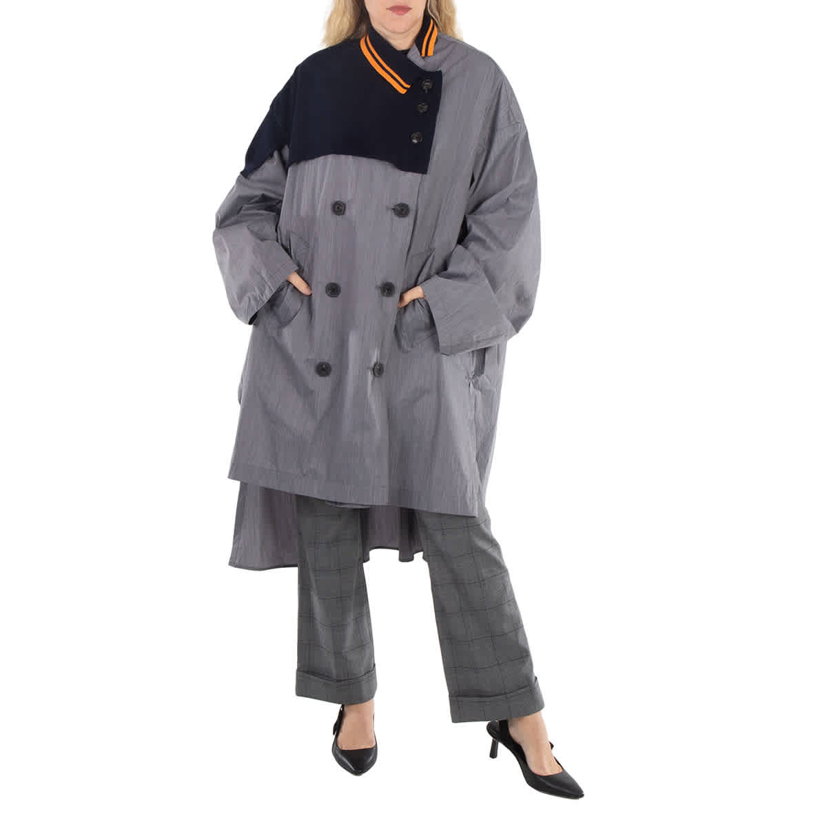 Kolor Женское светло-серое тафтяное длинное пальто, Брендовый размер 1 (Small), светло-серый
Kolor Женское светло-серое тафтяное длинное пальто, Брендовый размер 1 (Small), светло-серый