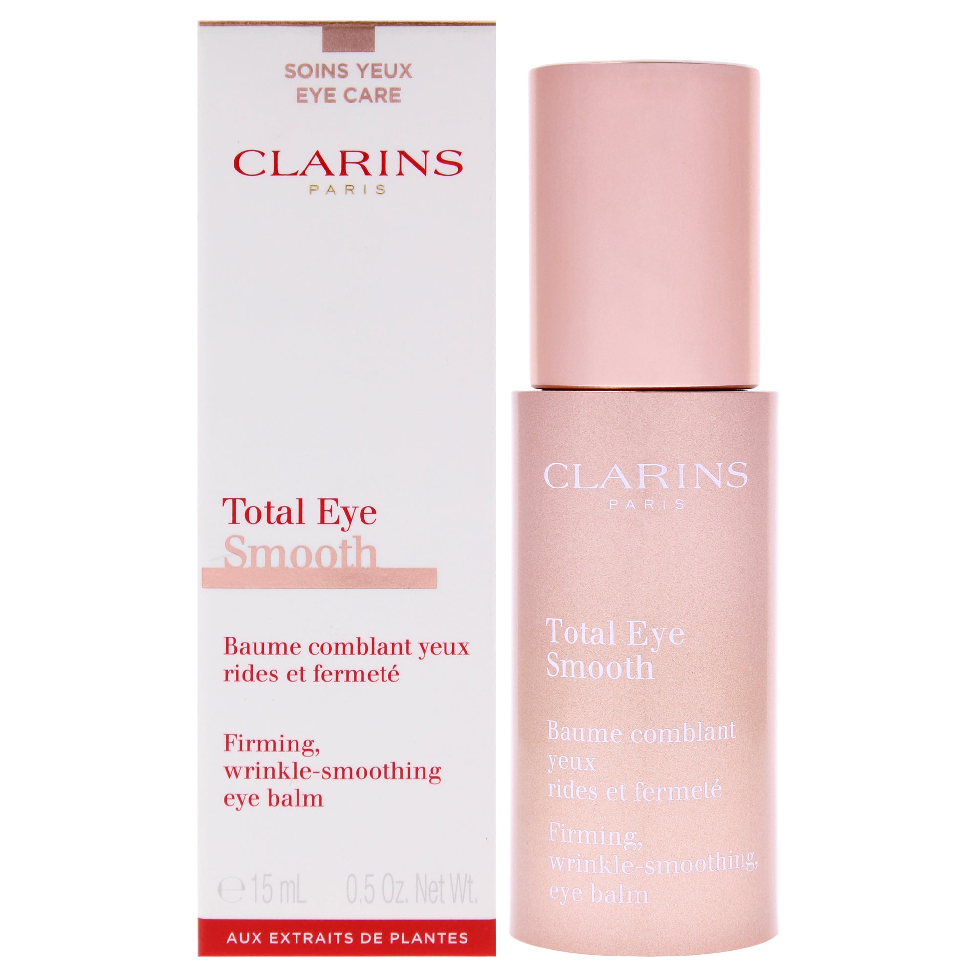 Бальзам для глаз Total Eye Smooth от Clarins, подходит как мужчинам, так и женщинам - 0,5 унции, прозрачный
Бальзам для глаз Total Eye Smooth от Clarins, подходит как мужчинам, так и женщинам - 0,5 унции, прозрачный