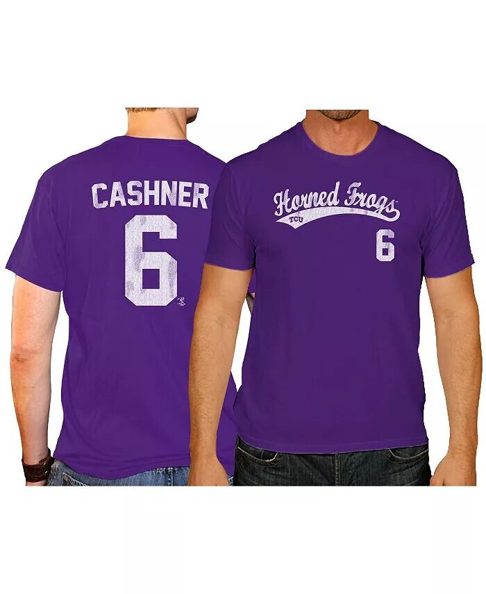 Мужская фиолетовая бейсбольная футболка Эндрю Кэшнера TCU Horned Frogs NCAA Original Retro Brand
Мужская фиолетовая бейсбольная футболка Эндрю Кэшнера TCU Horned Frogs NCAA Original Retro Brand