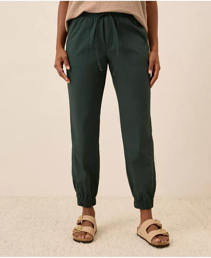 Джоггеры из органического хлопка Монтерей-поплин Pact, зеленый
Джоггеры из органического хлопка Монтерей-поплин Pact, зеленый