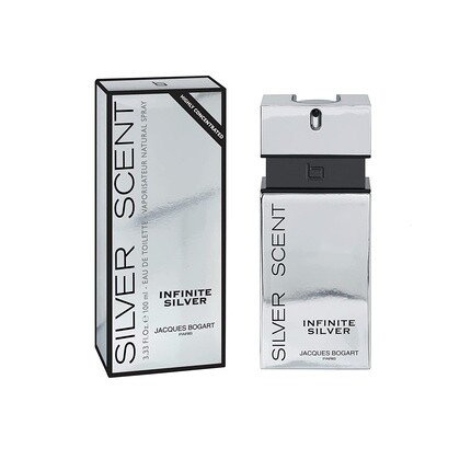 Jacques Bogart Silver Scent Infinite Silver Eau De Toilette For Men Spray 100ml
Jacques Bogart Silver Scent Infinite Silver Eau De Toilette For Men Spray 100ml