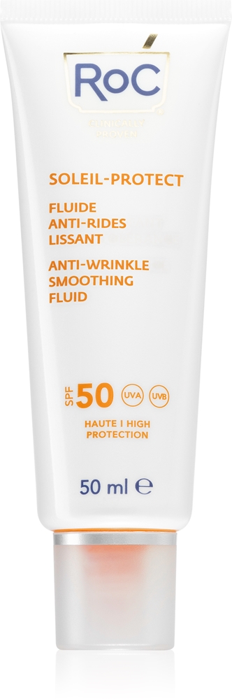 Soleil Protect - разглаживающий флюид против морщин с легкой текстурой, защитный флюид с антивозрастным эффектом Roc, spf 50 50 мл
Soleil Protect - разглаживающий флюид против морщин с легкой текстурой, защитный флюид с антивозрастным эффектом Roc, spf 50 50 мл