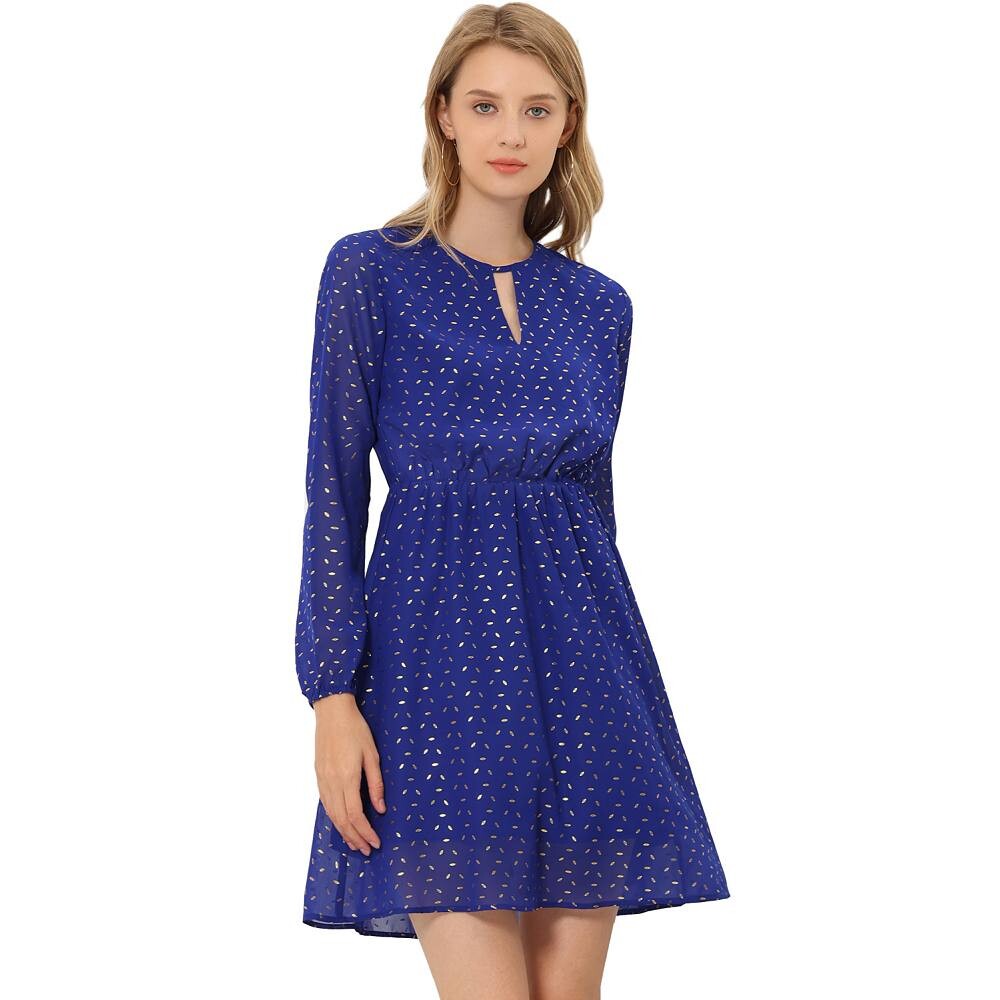 Женское платье-колье с V-образным вырезом и длинными рукавами выше колена ALLEGRA K, цвет Royal Blue
Женское платье-колье с V-образным вырезом и длинными рукавами выше колена ALLEGRA K, цвет Royal Blue