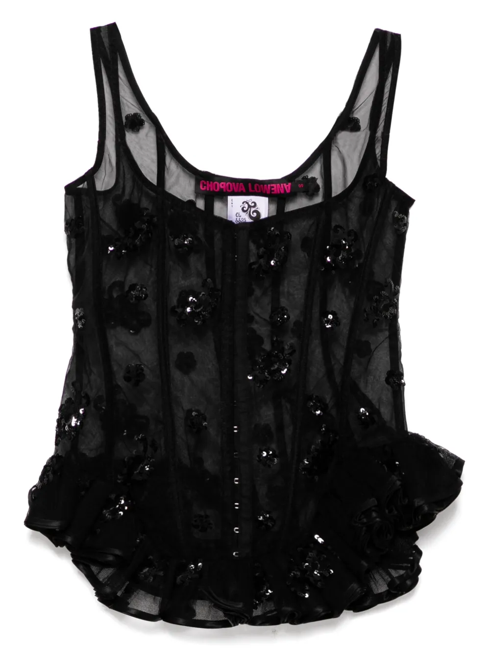 Топ-корсет Afly Chopova Lowena, черный
Топ-корсет Afly Chopova Lowena, черный