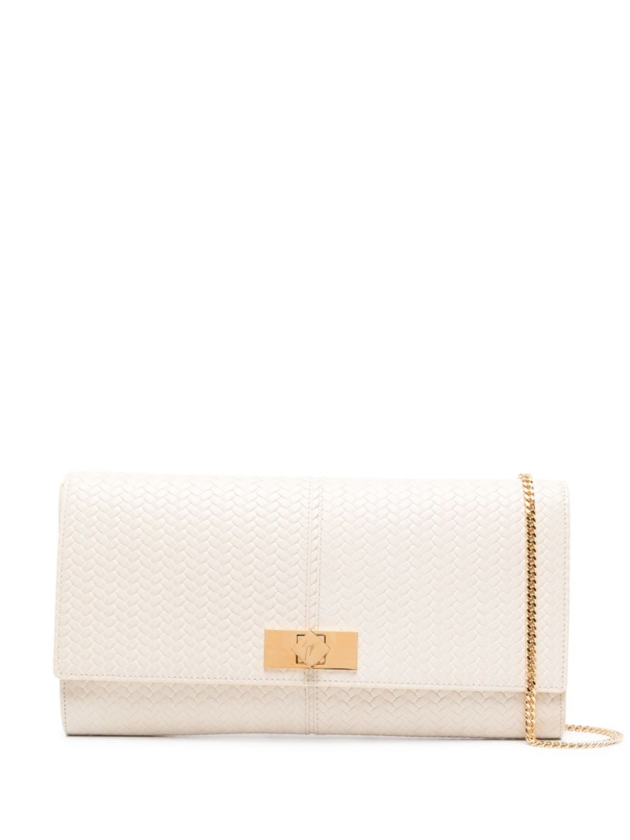 Giuseppe Zanotti клатч Montserrat, белый
Giuseppe Zanotti клатч Montserrat, белый