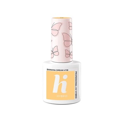 Полуперманентный УФ-гель-лак для ногтей Banana Dream 5 мл, Hi Hybrid 
Полуперманентный УФ-гель-лак для ногтей Banana Dream 5 мл, Hi Hybrid