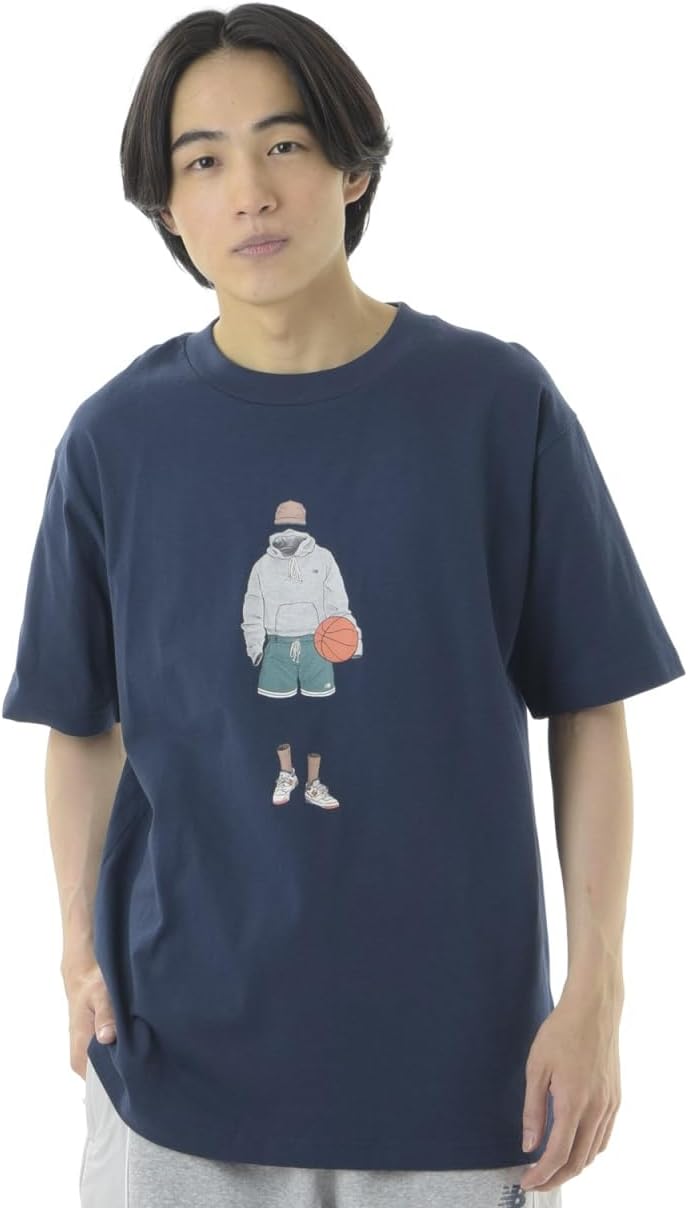 Мужская футболка с коротким рукавом свободного кроя New Balance
Мужская футболка с коротким рукавом свободного кроя New Balance