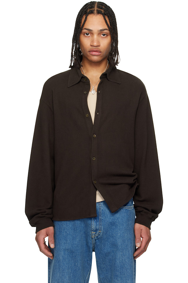 Рубашка для восстановления Our Legacy, коричневый
Рубашка для восстановления Our Legacy, коричневый