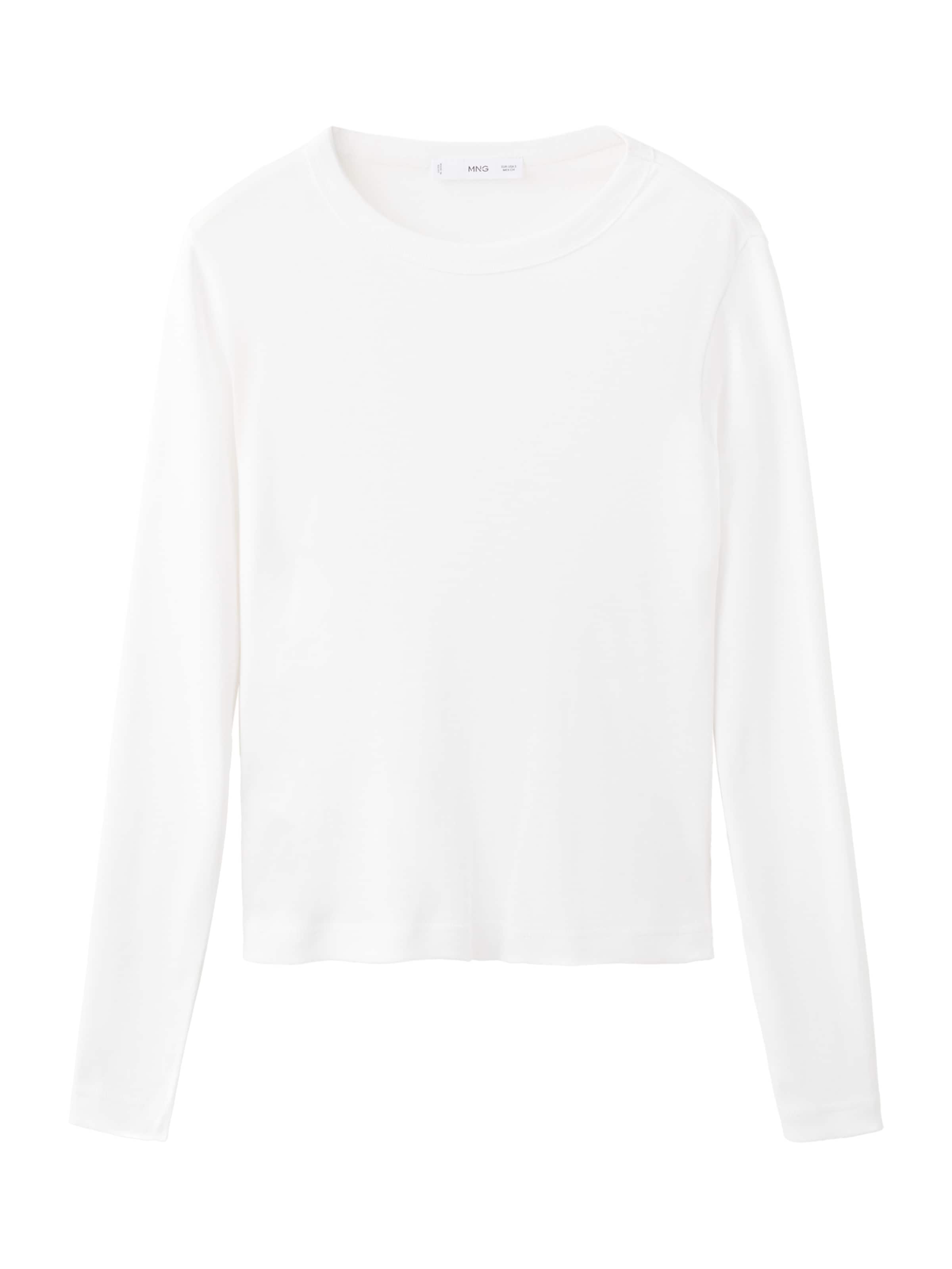 MANGO Лонгслив 'ENI' в белом цвете
MANGO Лонгслив 'ENI' в белом цвете