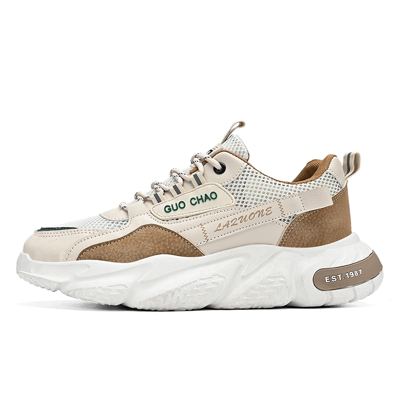 JKEM Амортизирующие кроссовки с противоскользящими и износостойкими свойствами мужские низкие массивные бежево-хаки, цвет Beige Khaki
JKEM Амортизирующие кроссовки с противоскользящими и износостойкими свойствами мужские низкие массивные бежево-хаки, цвет Beige Khaki