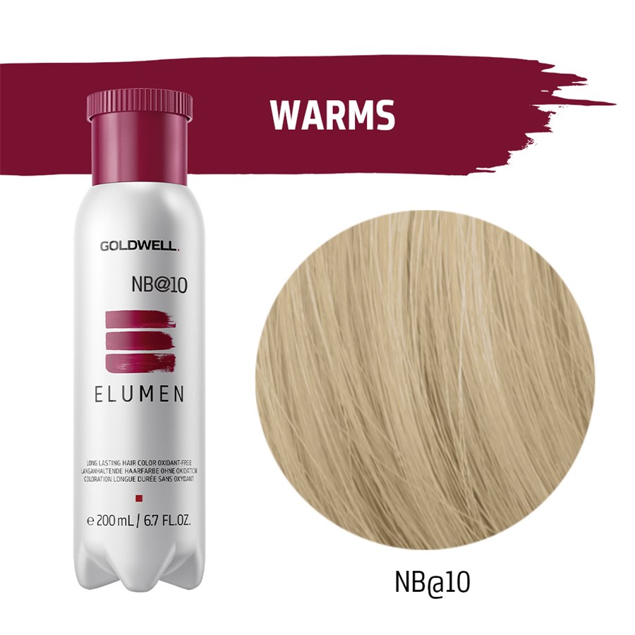 Краска для волос Goldwell Long Lasting Hair Color Oxidant-Free, NB@10 / 200 ml
Краска для волос Goldwell Long Lasting Hair Color Oxidant-Free, NB@10 / 200 ml