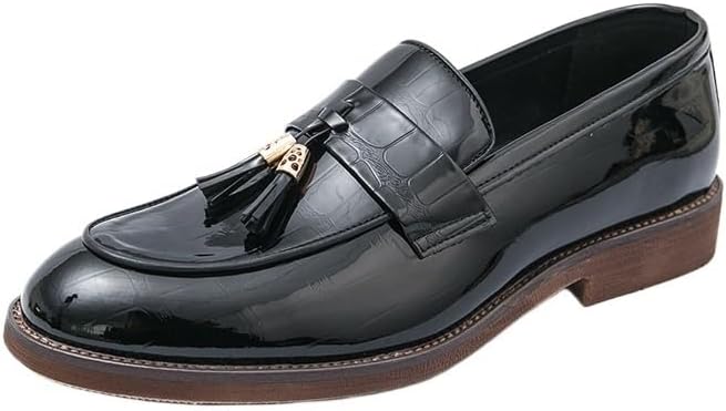 Мужские классические кожаные лоферы, классические мокасины на толстой подошве, противоскользящие и износостойкие, для повседневной носки, вечеринок, вождения и делового стиля Zestrelax, черный
Мужские классические кожаные лоферы, классические мокасины на толстой подошве, противоскользящие и износостойкие, для повседневной носки, вечеринок, вождения и делового стиля Zestrelax, черный