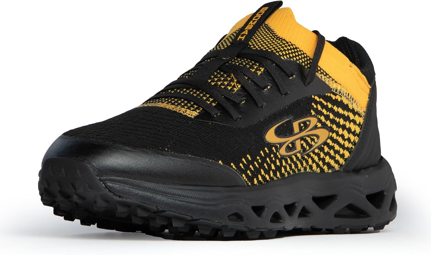 Мужские футбольные кроссовки Boombah Raptor Pureknit для искусственного покрытия - Blaze - Несколько цветовых вариантов - Несколько размеров, черный/золотой
Мужские футбольные кроссовки Boombah Raptor Pureknit для искусственного покрытия - Blaze - Несколько цветовых вариантов - Несколько размеров, черный/золотой