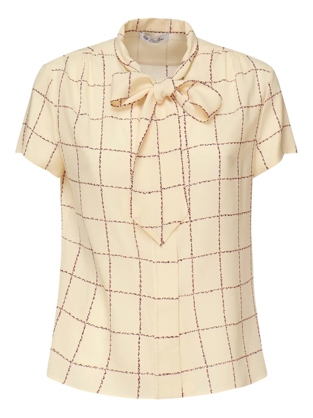 Шелковая блузка Febe с бантом Loro Piana, нейтральный
Шелковая блузка Febe с бантом Loro Piana, нейтральный