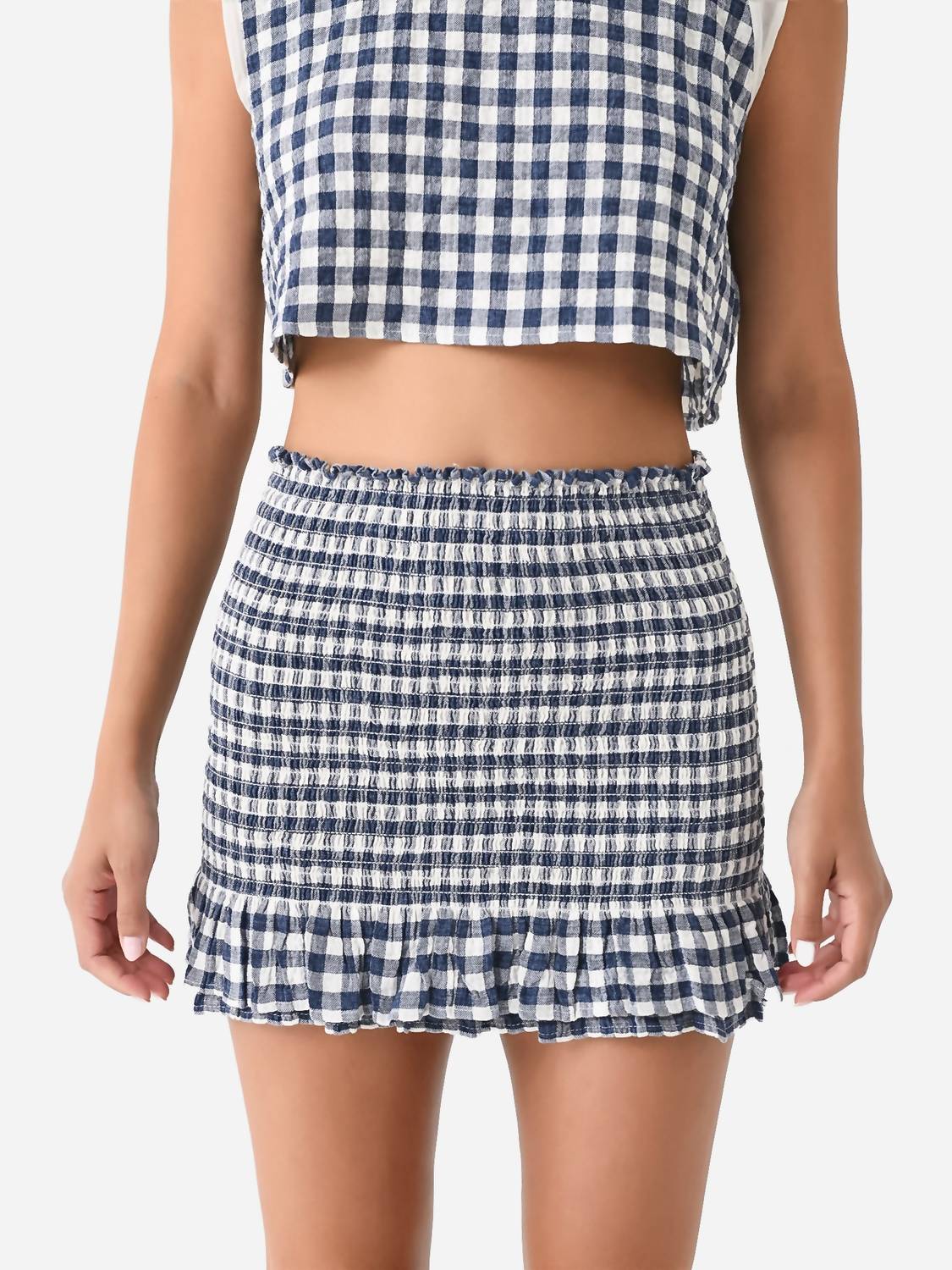Юбка Nicole в морскую клетку с эффектом потертости KOCH, цвет washed marine check
Юбка Nicole в морскую клетку с эффектом потертости KOCH, цвет washed marine check