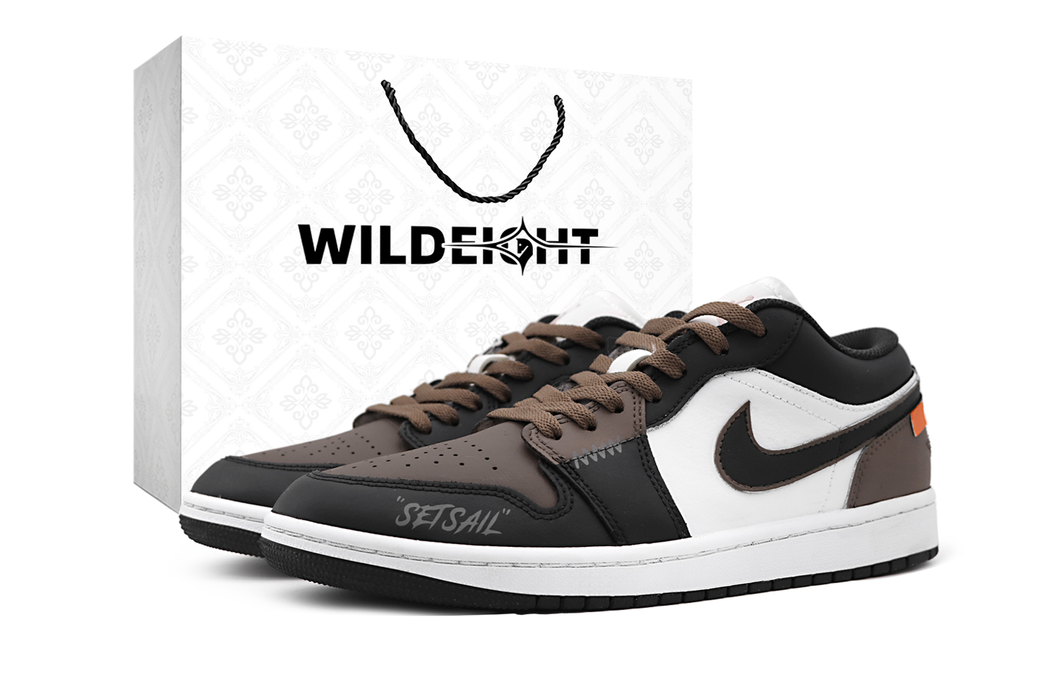 Jordan Air 1 WET Dark Chocolate, амортизация Creed, устойчивость к истиранию, увеличивающий высоту, низкий верх
Jordan Air 1 WET Dark Chocolate, амортизация Creed, устойчивость к истиранию, увеличивающий высоту, низкий верх