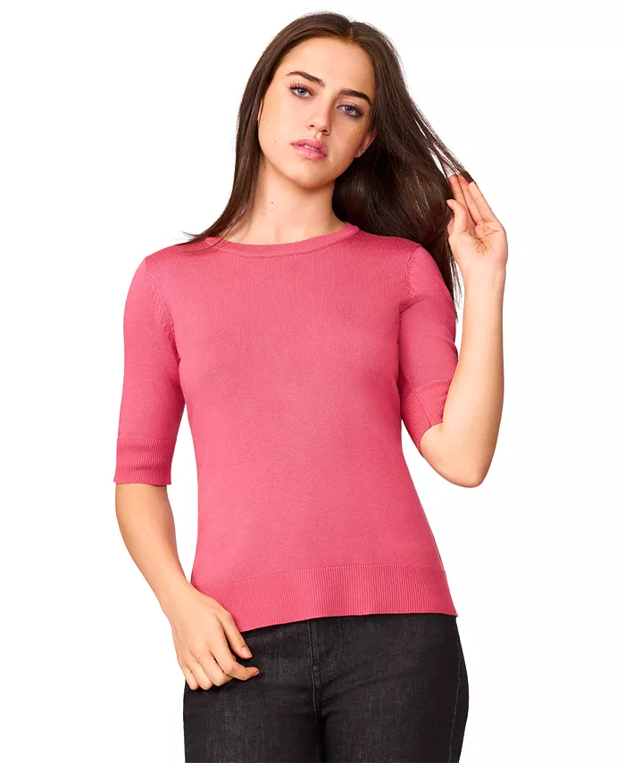 Женский тонкий джемпер с круглым вырезом и рукавом три четверти Melissa Paige, красный
Женский тонкий джемпер с круглым вырезом и рукавом три четверти Melissa Paige, красный