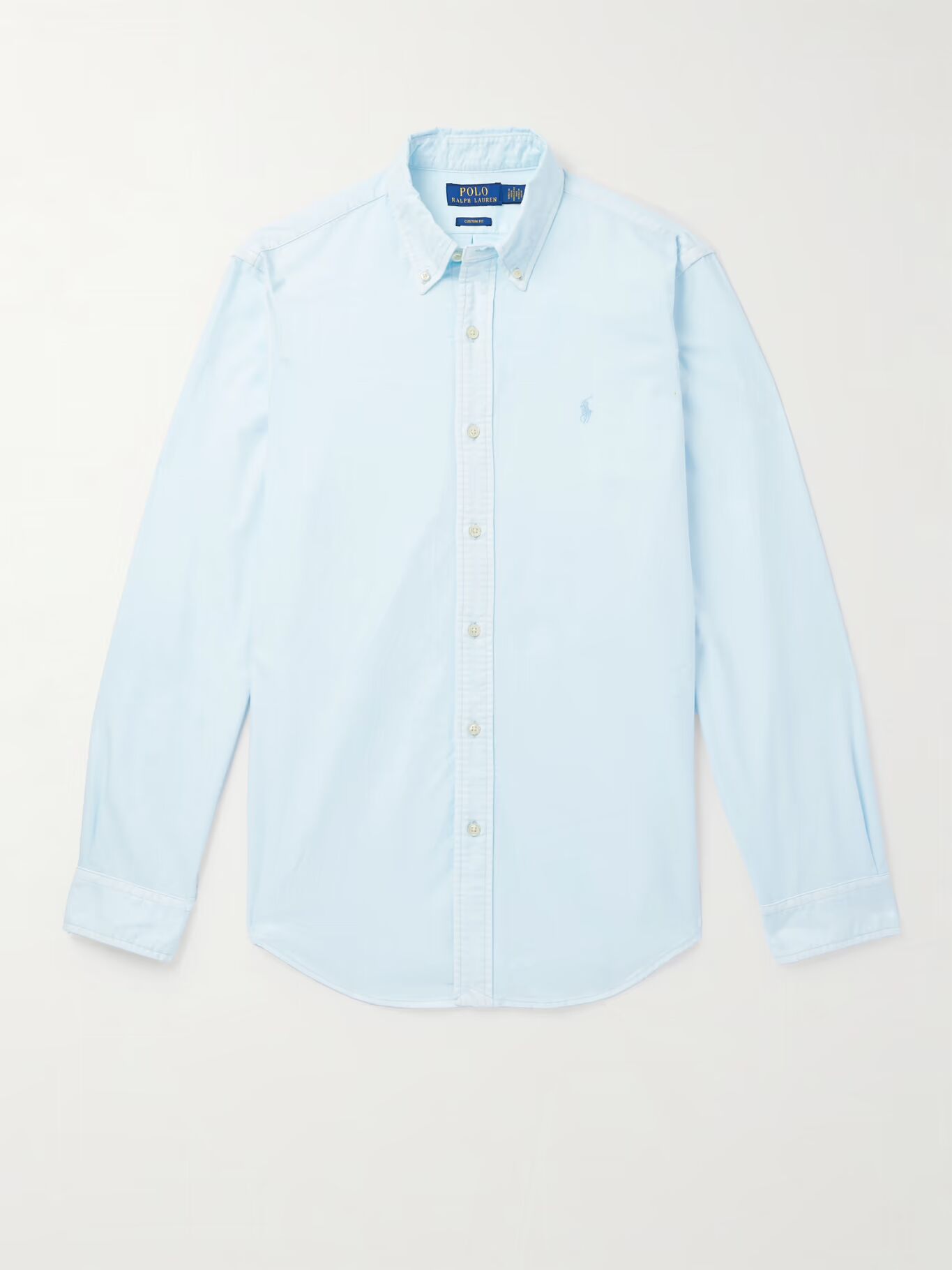 Рубашка из хлопка Оксфорд с застежкой на пуговицы и вышитым логотипом POLO RALPH LAUREN, синий
Рубашка из хлопка Оксфорд с застежкой на пуговицы и вышитым логотипом POLO RALPH LAUREN, синий