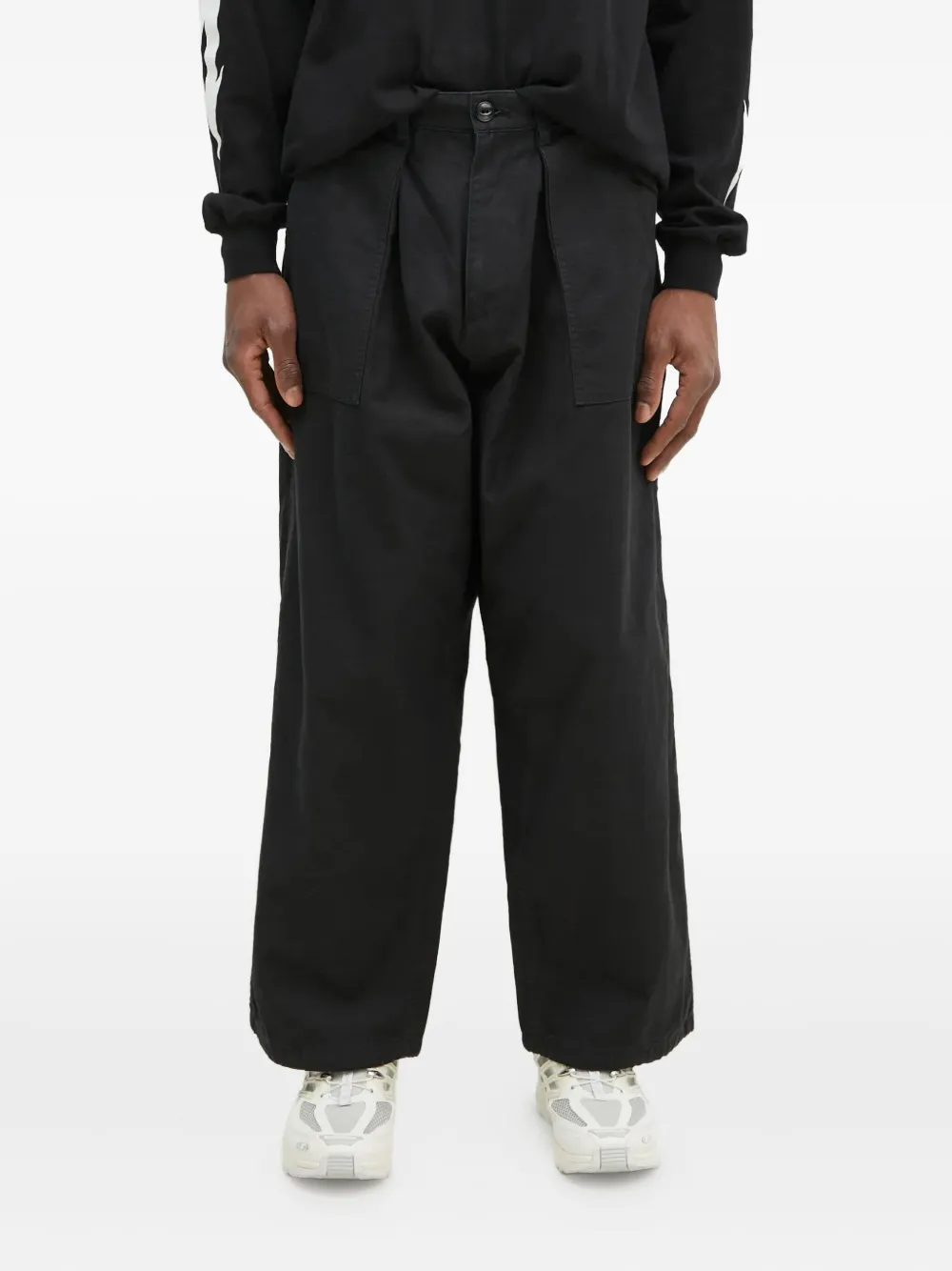 Брюки со складками Neighborhood, черный
Брюки со складками Neighborhood, черный