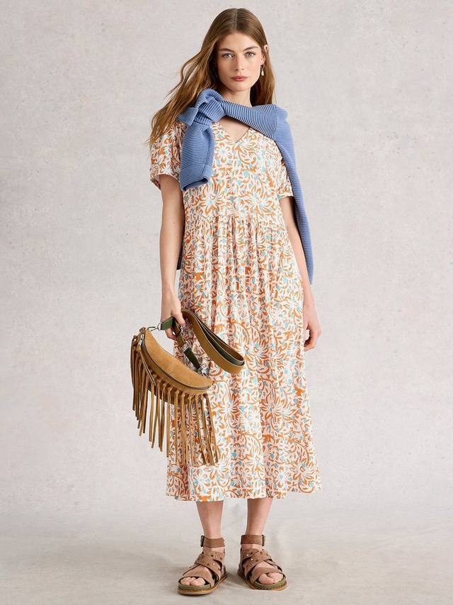 Платье Leah из джерси с абстрактным принтом White Stuff, White/Multi
Платье Leah из джерси с абстрактным принтом White Stuff, White/Multi