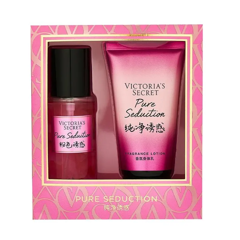 Victoria's Secret Набор для ухода Pink Temptation: ароматный лосьон для тела, успокаивающий кожу, 75 мл + 75 мл
Victoria's Secret Набор для ухода Pink Temptation: ароматный лосьон для тела, успокаивающий кожу, 75 мл + 75 мл