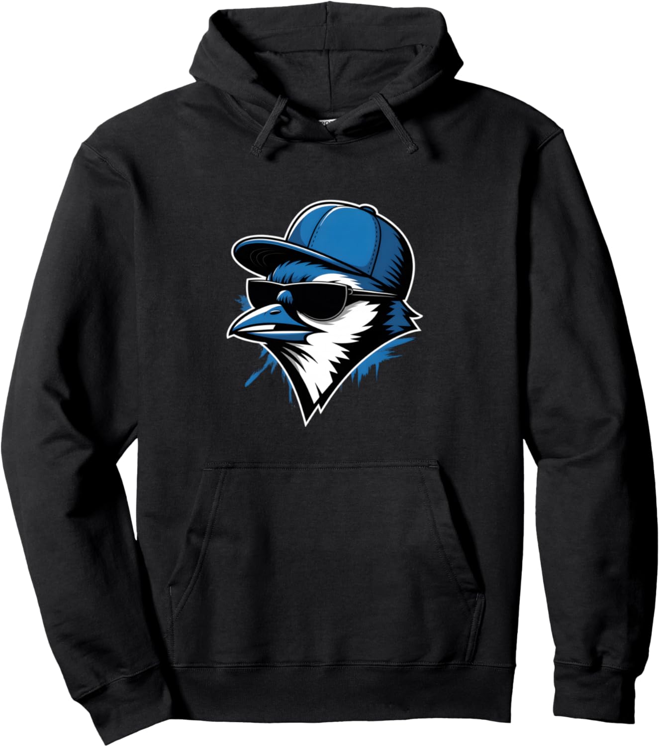 Худи в стиле ретро от Jays Blue Bird Tees, черный
Худи в стиле ретро от Jays Blue Bird Tees, черный