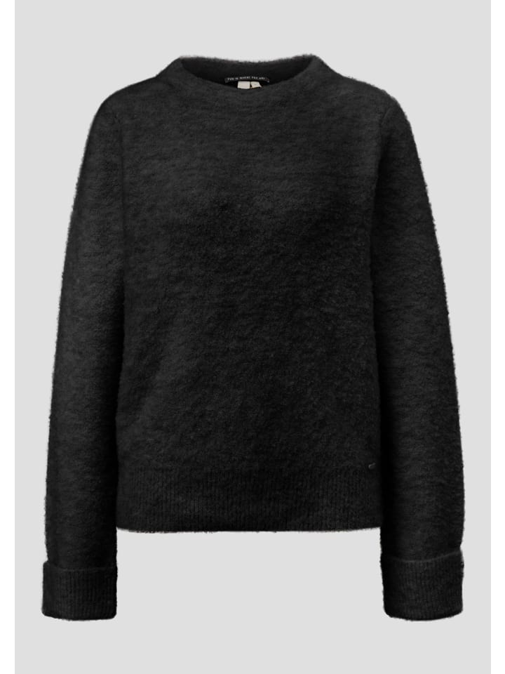 Вязаный свитер в цвете 9999_черный QS
Вязаный свитер в цвете 9999_черный QS