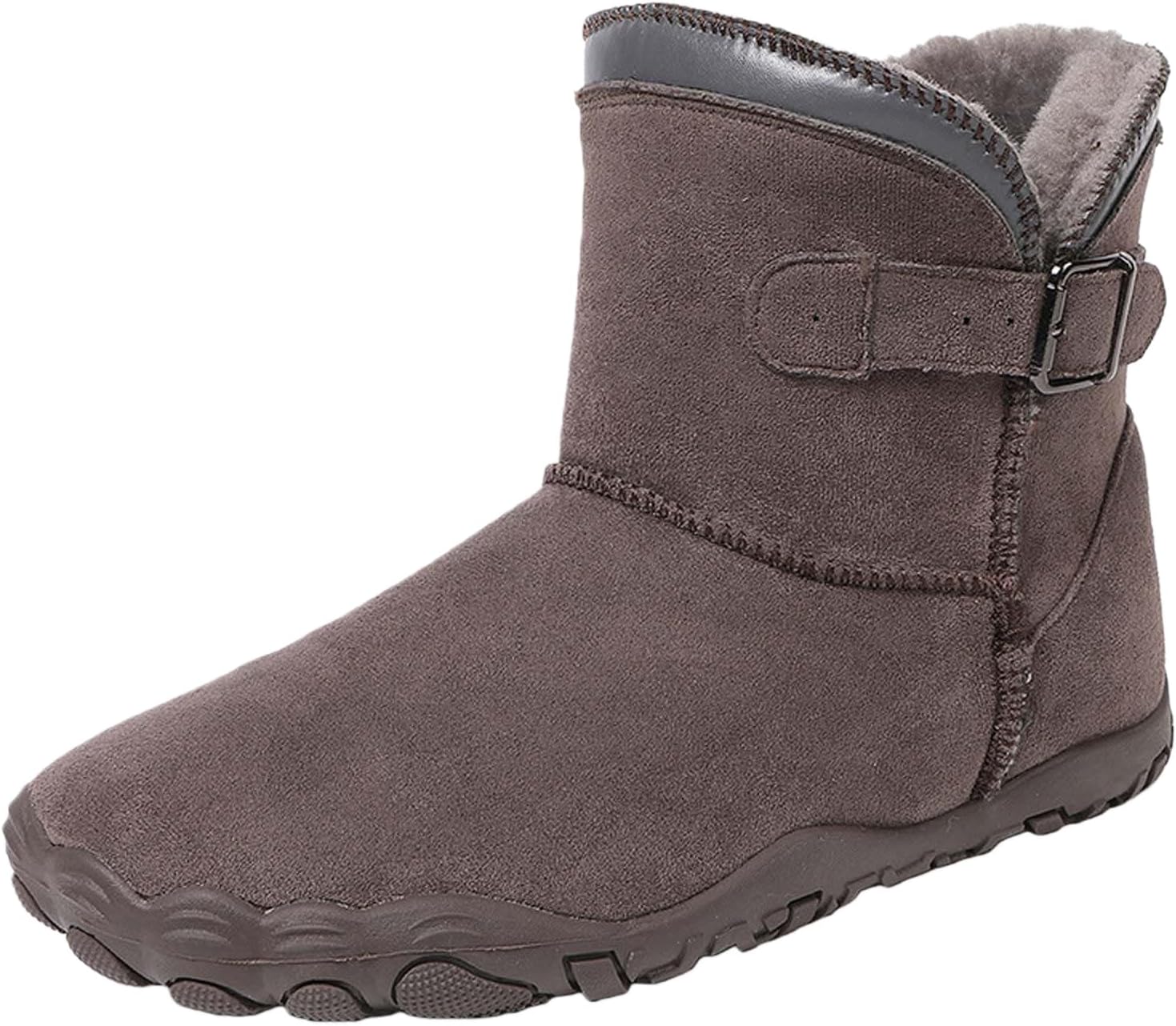 Ботинки для женщин и мужчин, зимние, с искусственным мехом, с флисовой подкладкой, снежные ботинки, пушистые, теплые, для походов, высокие, с пряжкой, на щиколотку, с закругленным носком, короткие ботильоны для прогулок на улице Generic, Coffee
Ботинки для женщин и мужчин, зимние, с искусственным мехом, с флисовой подкладкой, снежные ботинки, пушистые, теплые, для походов, высокие, с пряжкой, на щиколотку, с закругленным носком, короткие ботильоны для прогулок на улице Generic, Coffee