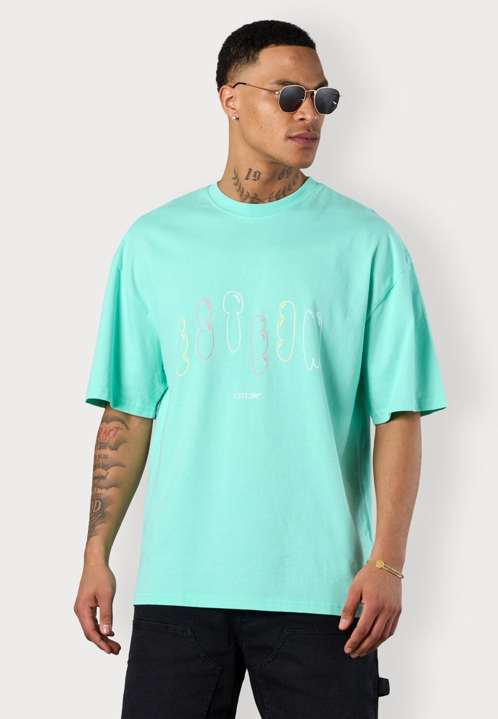 Принт на футболке COLORED BLOWN-UP OVERSIZED ESTEEM, светло-зеленый
Принт на футболке COLORED BLOWN-UP OVERSIZED ESTEEM, светло-зеленый