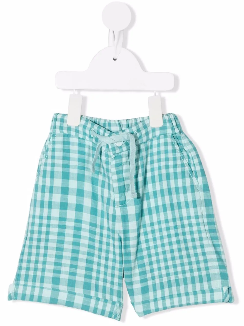 Шорты в клетку Knot, синий 
Шорты в клетку Knot, синий