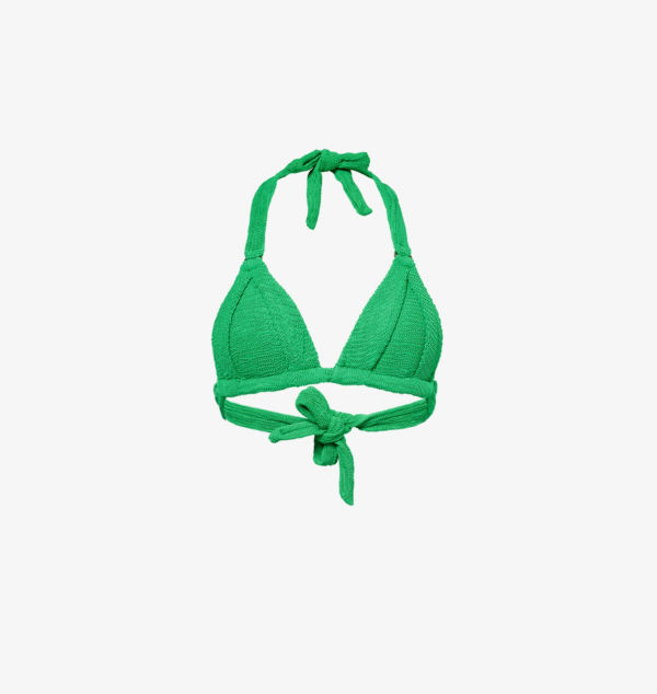 Топ бикини из переработанного полиамида с жатым хлопком в стиле Марокко Monday Swimwear, зеленый
Топ бикини из переработанного полиамида с жатым хлопком в стиле Марокко Monday Swimwear, зеленый