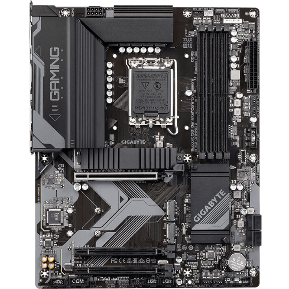 Материнская плата Gigabyte B760 GAMING X, LGA 1700, DDR5
Материнская плата Gigabyte B760 GAMING X, LGA 1700, DDR5