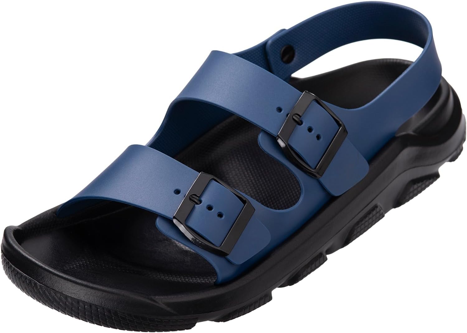 Мужские летние сандалии Harssidanzar с двумя пряжками, регулируемые шлепанцы, плоские пляжные сандалии KM242US, темно-синий
Мужские летние сандалии Harssidanzar с двумя пряжками, регулируемые шлепанцы, плоские пляжные сандалии KM242US, темно-синий