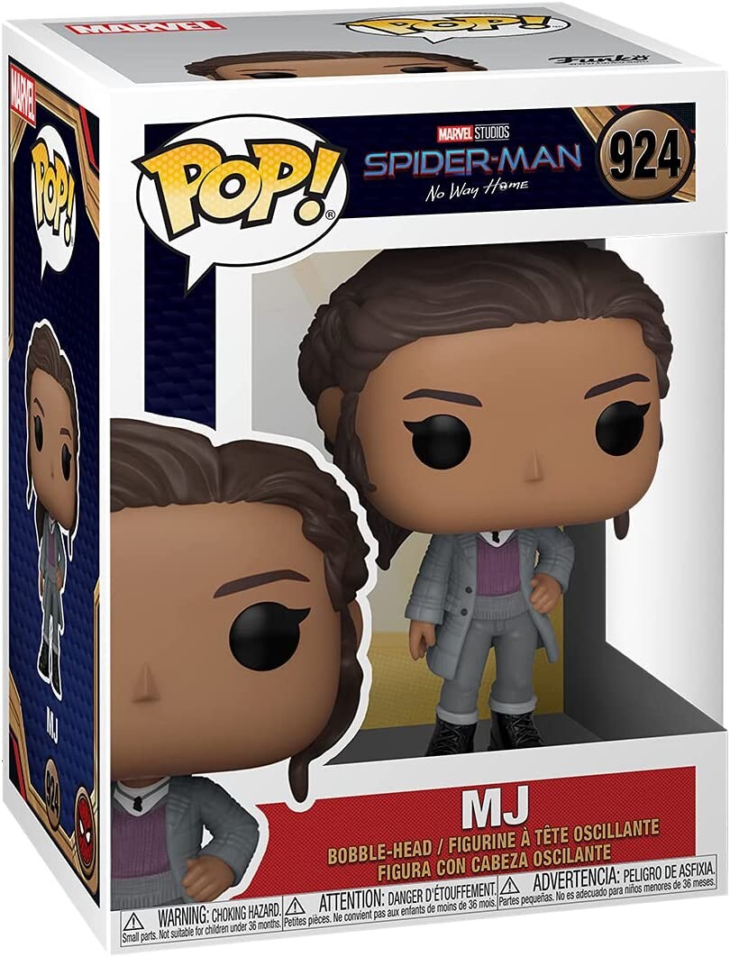 Фигурка Funko POP Marvel: Spider-Man: No Way Home - MJ,Multicolor
Фигурка Funko POP Marvel: Spider-Man: No Way Home - MJ,Multicolor