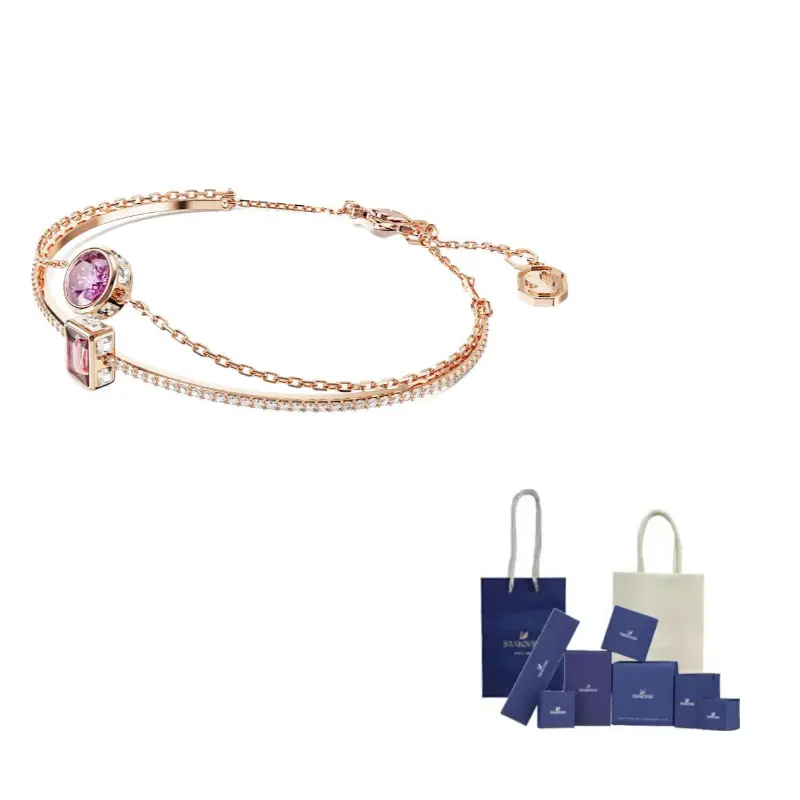 Браслет с розовым золотым покрытием для женщин Rose Gold Swarovski, розовое золото
Браслет с розовым золотым покрытием для женщин Rose Gold Swarovski, розовое золото