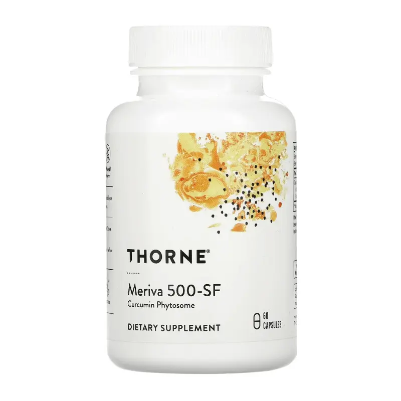 Куркумин Meriva 500-SF Thorne Research 1г, 60 капсул
Куркумин Meriva 500-SF Thorne Research 1г, 60 капсул