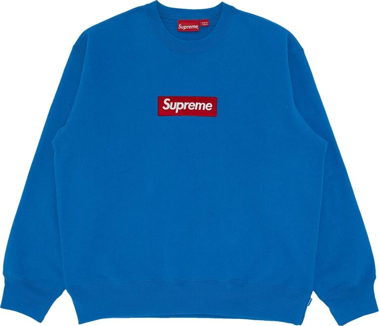 Толстовка Supreme Box Logo Crewneck 'Blue', синий
Толстовка Supreme Box Logo Crewneck 'Blue', синий