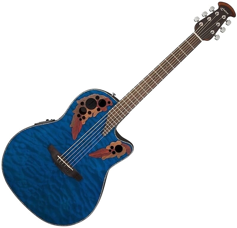 Акустическая гитара Ovation CE44P-8TQ Exotic Celebrity Elite Plus Selected Figured Top Mid-Depth Lyrachord Body Nato Neck 6-String Acoustic-Electric Guitar w/Gig Bag
Акустическая гитара Ovation CE44P-8TQ Exotic Celebrity Elite Plus Selected Figured Top Mid-Depth Lyrachord Body Nato Neck 6-String Acoustic-Electric Guitar w/Gig Bag