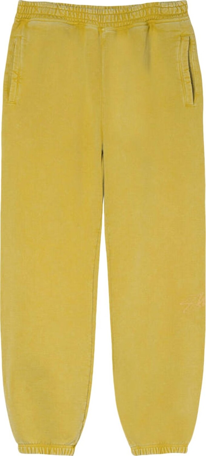 Брюки Stussy Dyed Stussy Designs Pant 'Yellow', желтый 
Брюки Stussy Dyed Stussy Designs Pant 'Yellow', желтый