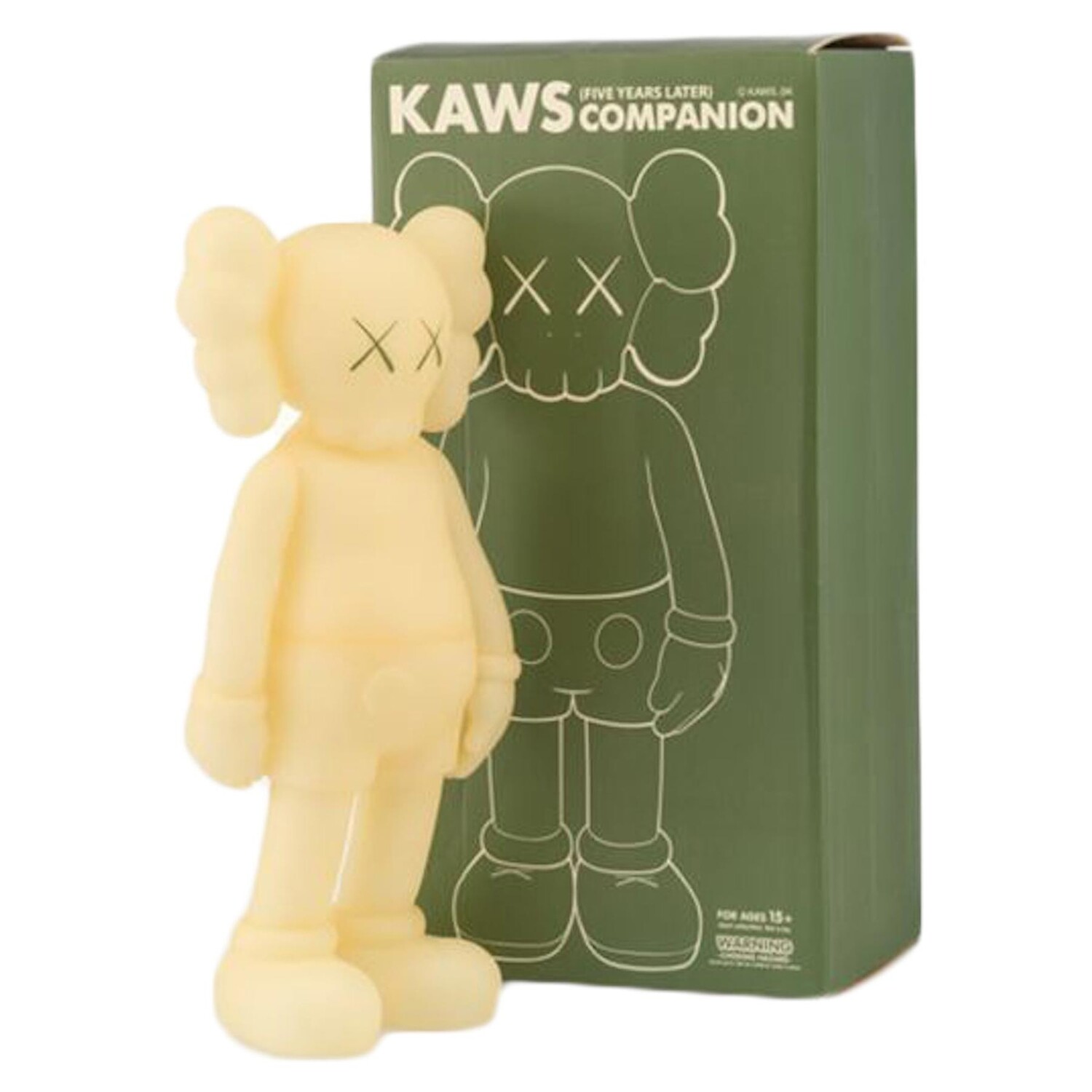Виниловая фигурка Kaws Five Years Later Companion (светится в темноте), зеленый
Виниловая фигурка Kaws Five Years Later Companion (светится в темноте), зеленый