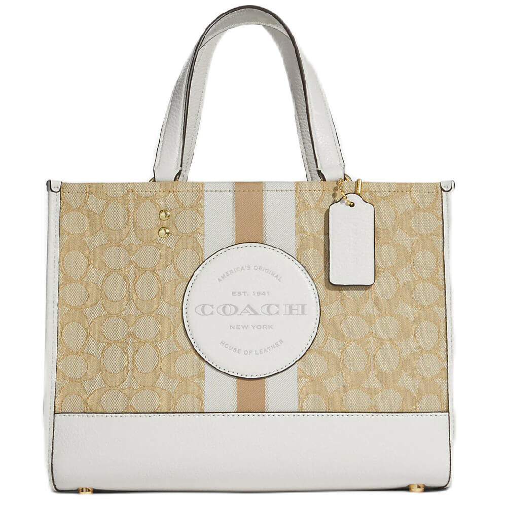 Сумка Coach Outlet Dempsey Carryall In Signature Jacquard With Stripe And Coach Patch, золотой/светлый хаки
Сумка Coach Outlet Dempsey Carryall In Signature Jacquard With Stripe And Coach Patch, золотой/светлый хаки