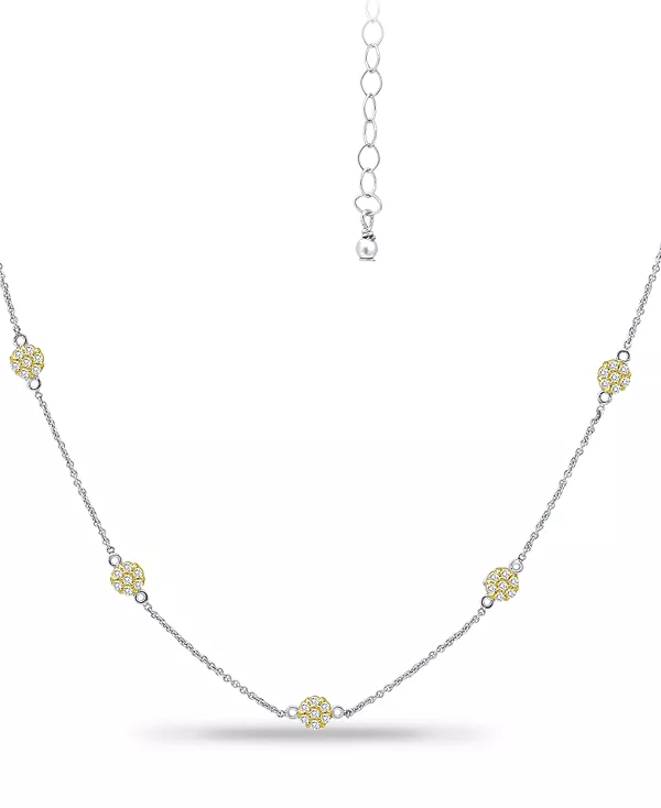 Эффектное мини-колье с кубическим цирконием, 16 дюймов + 2 дюйма, создано для Macy's. Giani Bernini, two-tone
Эффектное мини-колье с кубическим цирконием, 16 дюймов + 2 дюйма, создано для Macy's. Giani Bernini, two-tone