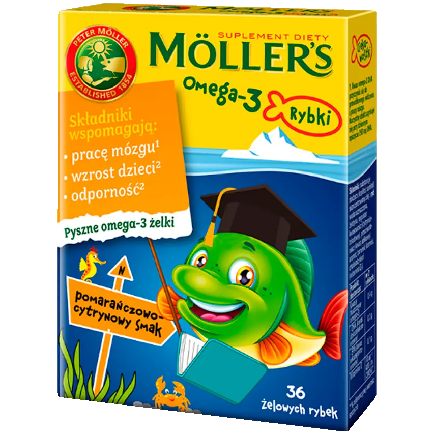 Möller's Omega-5 Добавка в драже со вкусом апельсина и лимона для детей, 36 шт./1 уп.
Möller's Omega-5 Добавка в драже со вкусом апельсина и лимона для детей, 36 шт./1 уп.