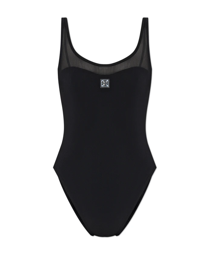 Цельный купальник Tory Burch, черный
Цельный купальник Tory Burch, черный