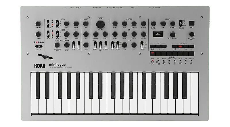 Korg minilogue 4-голосный аналоговый синтезатор minilogue 4-voice Analog Synthesizer
Korg minilogue 4-голосный аналоговый синтезатор minilogue 4-voice Analog Synthesizer