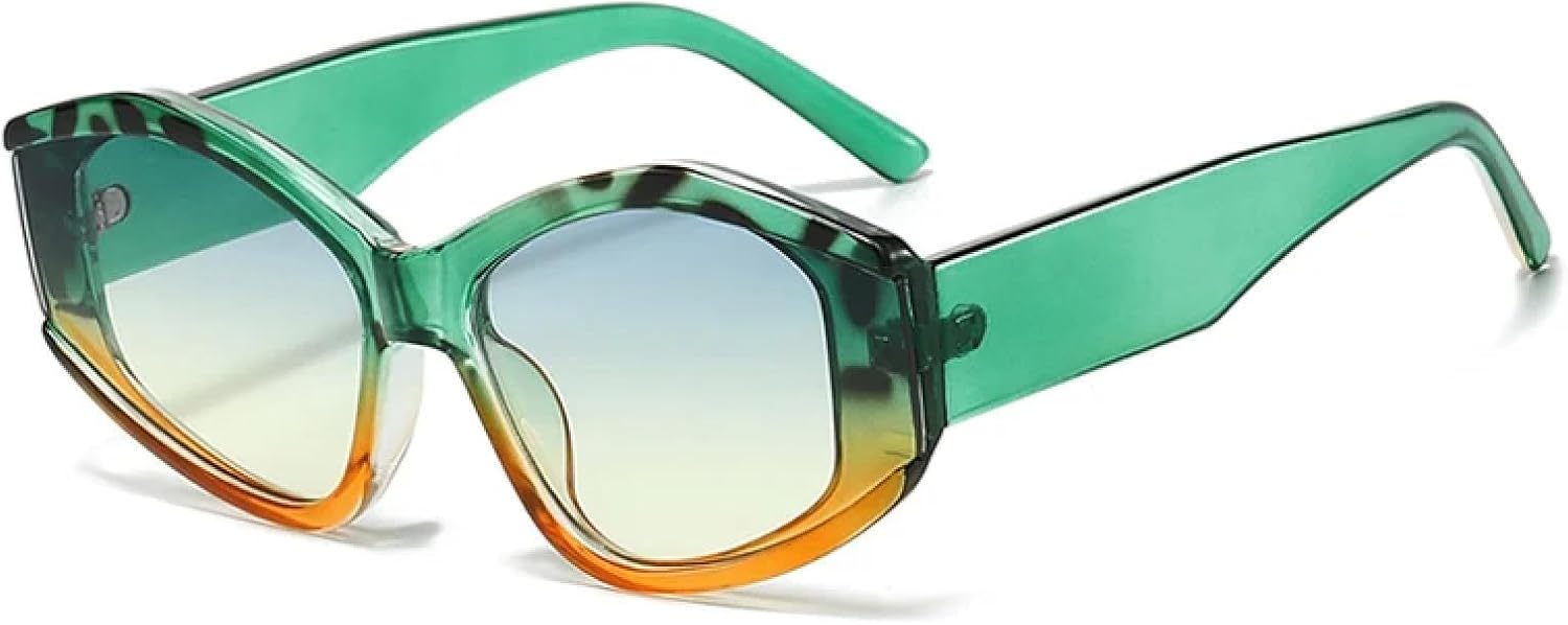 Многоугольные солнцезащитные очки «Кошачий глаз» с разноцветным леопардовым принтом, защита от УФ-излучения UV400, ретро, двухцветные, мужские HHZZYVY, Green Leopard Orange
Многоугольные солнцезащитные очки «Кошачий глаз» с разноцветным леопардовым принтом, защита от УФ-излучения UV400, ретро, двухцветные, мужские HHZZYVY, Green Leopard Orange